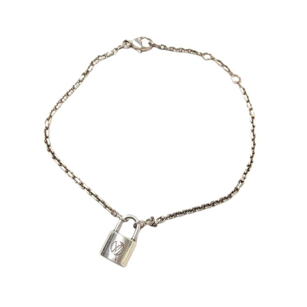 LOUIS VUITTON Silver Lockit Charm Bracelet - Picture 2 of 4